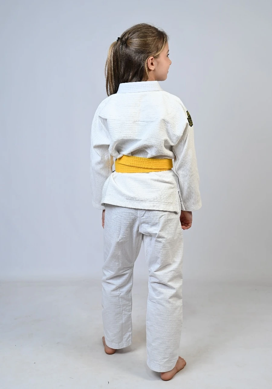 Kimono Infantil In The Guard Girls Branco