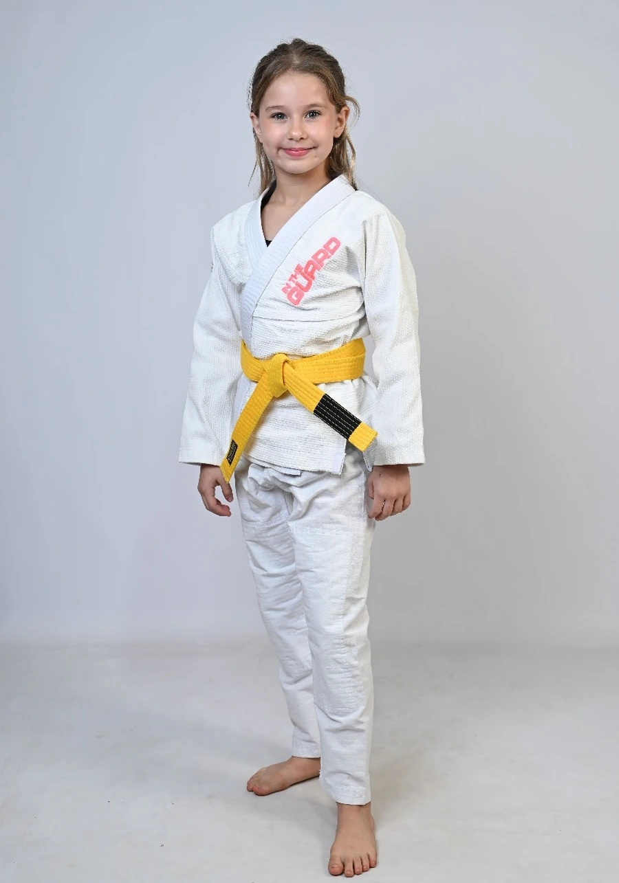 Kimono Infantil In The Guard Girls Branco