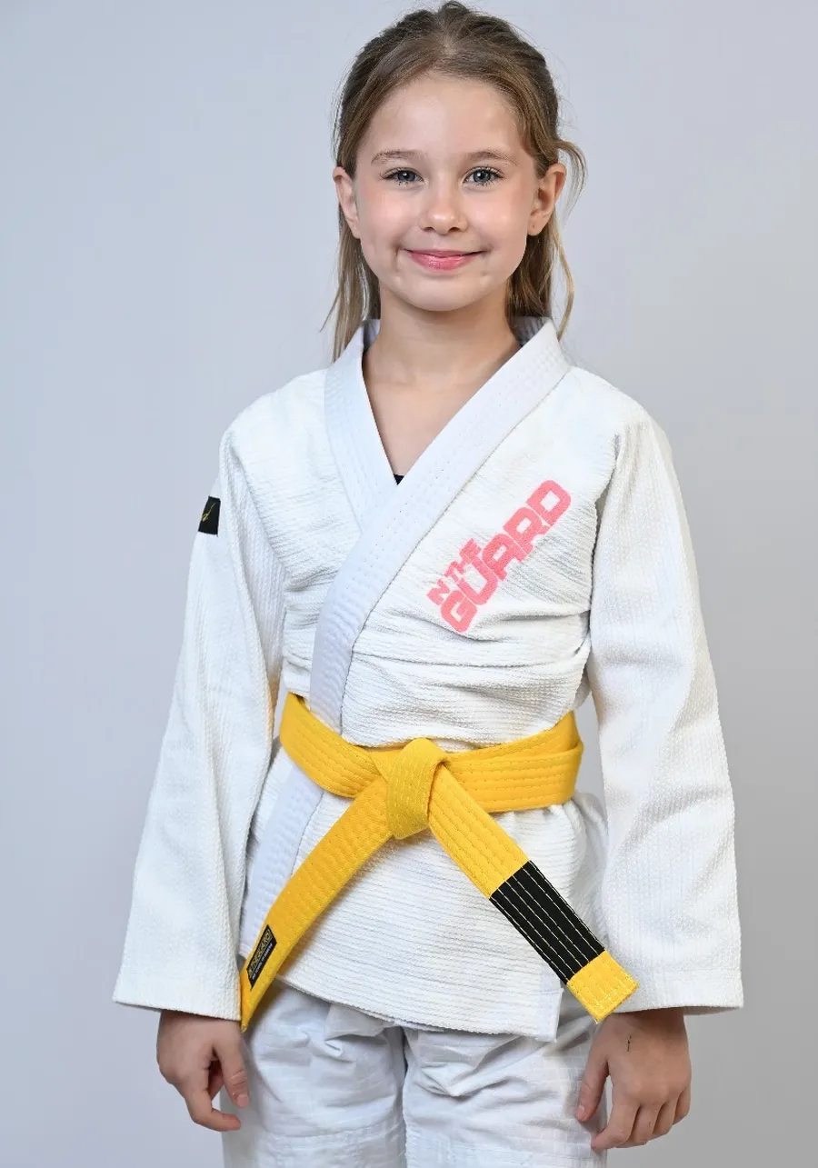 Kimono Infantil In The Guard Girls Branco