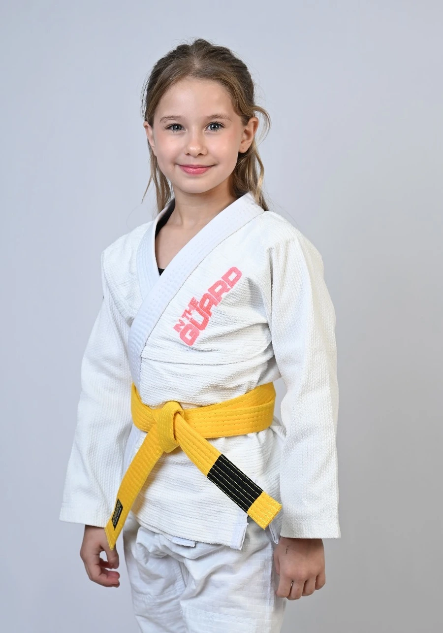 Kimono Infantil In The Guard Girls Branco