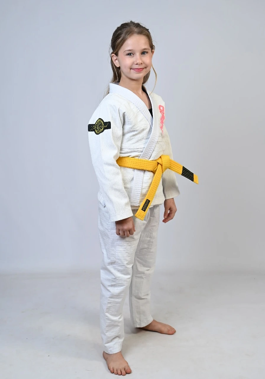 Kimono Infantil In The Guard Girls Branco