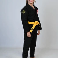 Kimono Infantil In The Guard Girls preto - imagem 4