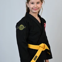 Kimono Infantil In The Guard Girls preto - imagem 6
