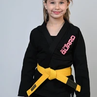 Kimono Infantil In The Guard Girls preto - imagem 7
