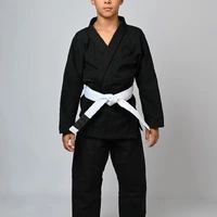 Kimono Infantil In The Guard Classic Liso Preto - imagem 9