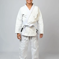 Kimono Infantil In The Guard Classic Liso Branco - imagem 4