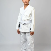 Kimono Infantil In The Guard Classic Liso Branco - imagem 7