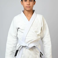 Kimono Infantil In The Guard Classic Liso Branco - imagem 10