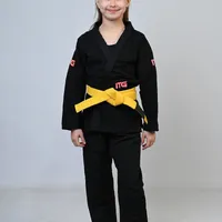 Kimono Infantil Feminino In The Guard Pink New Preto - imagem 1