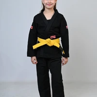 Kimono Infantil Feminino In The Guard Pink New Preto - imagem 1