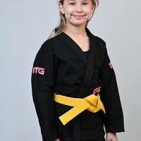 Kimono Infantil Feminino In The Guard Pink New Preto - imagem 5