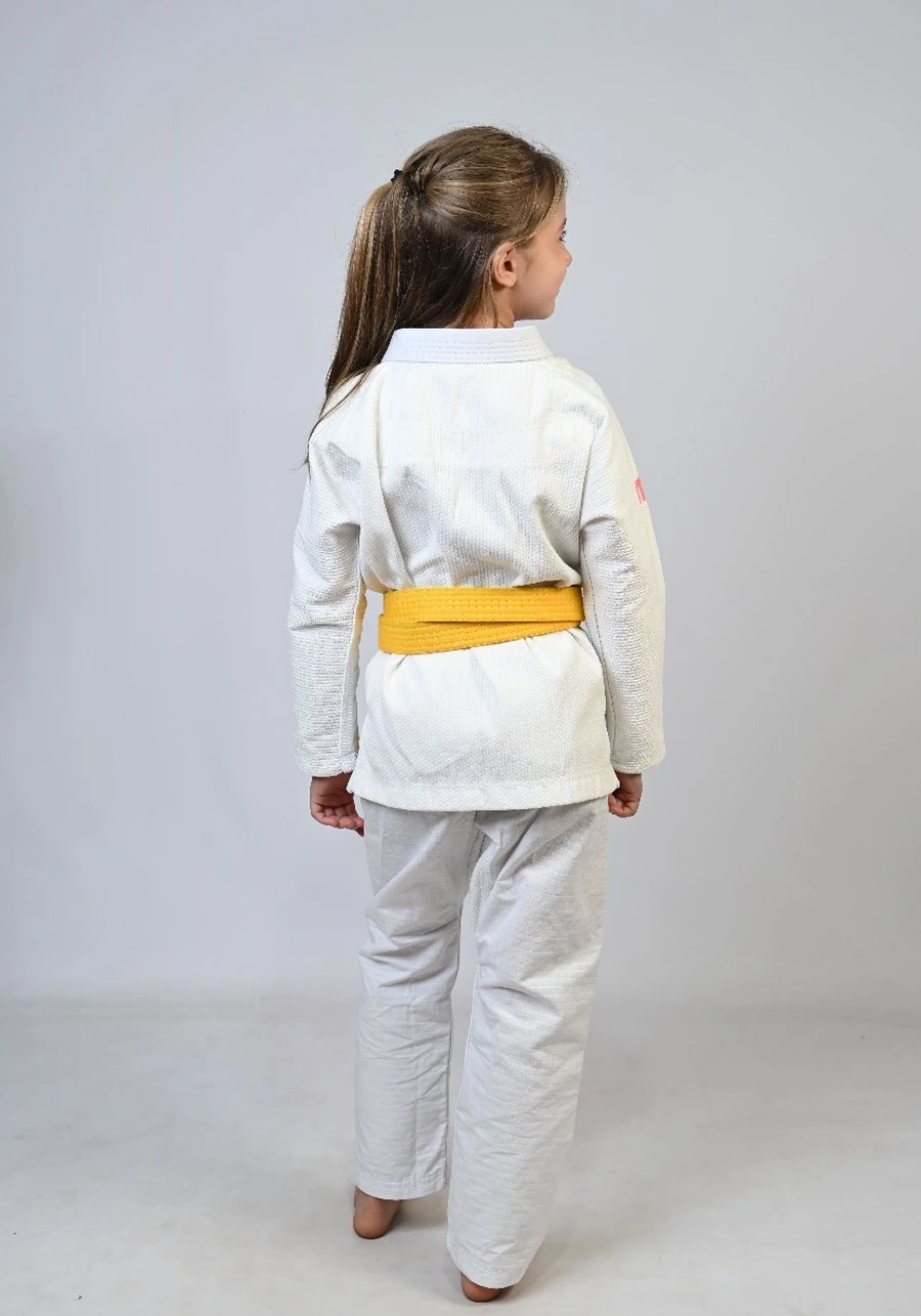 Kimono Infantil In The Guard Pink New Branco