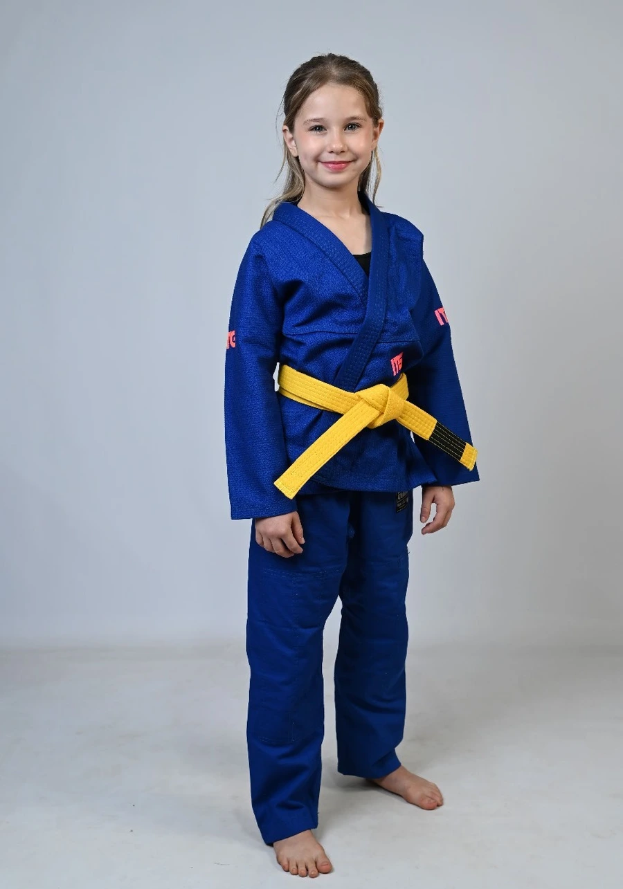 Kimono Infantil In The Guard Pink New Azul