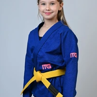 Kimono Infantil In The Guard Pink New Azul - imagem 4