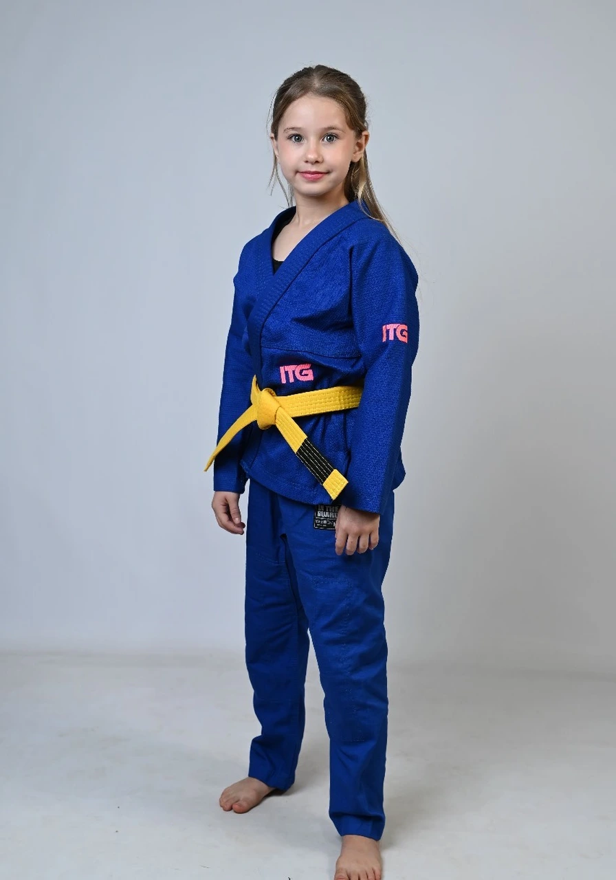 Kimono Infantil In The Guard Pink New Azul