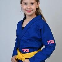 Kimono Infantil In The Guard Pink New Azul - imagem 6