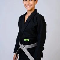 Kimono Infantil In The Guard Green Preto - imagem 4