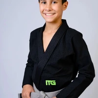 Kimono Infantil In The Guard Green Preto - imagem 9