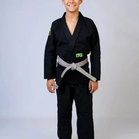 Kimono Infantil In The Guard Green Preto - imagem 2