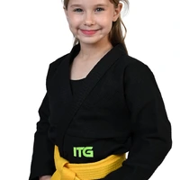 Kimono Infantil Feminino In The Guard Green Preto - imagem 8