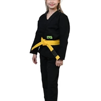 Kimono Infantil Feminino In The Guard Green Preto - imagem 1
