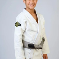 Kimono Infantil In The Guard Green Branco - imagem 4