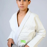 Kimono Infantil In The Guard Green Branco - imagem 7