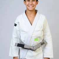 Kimono Infantil In The Guard Green Branco - imagem 2
