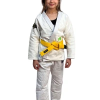 Kimono Infantil Feminino In The Guard Green Branco - imagem 8