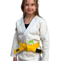 Kimono Infantil Feminino In The Guard Green Branco - imagem 4