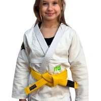 Kimono Infantil Feminino In The Guard Green Branco - imagem 2