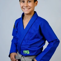 Kimono Infantil In The Guard Green Azul - imagem 8