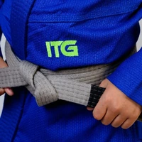 Kimono Infantil In The Guard Green Azul - imagem 7