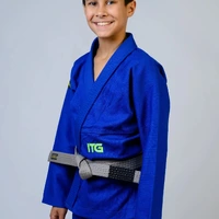 Kimono Infantil In The Guard Green Azul - imagem 5