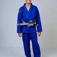 Kimono Infantil In The Guard Green Azul - imagem 9