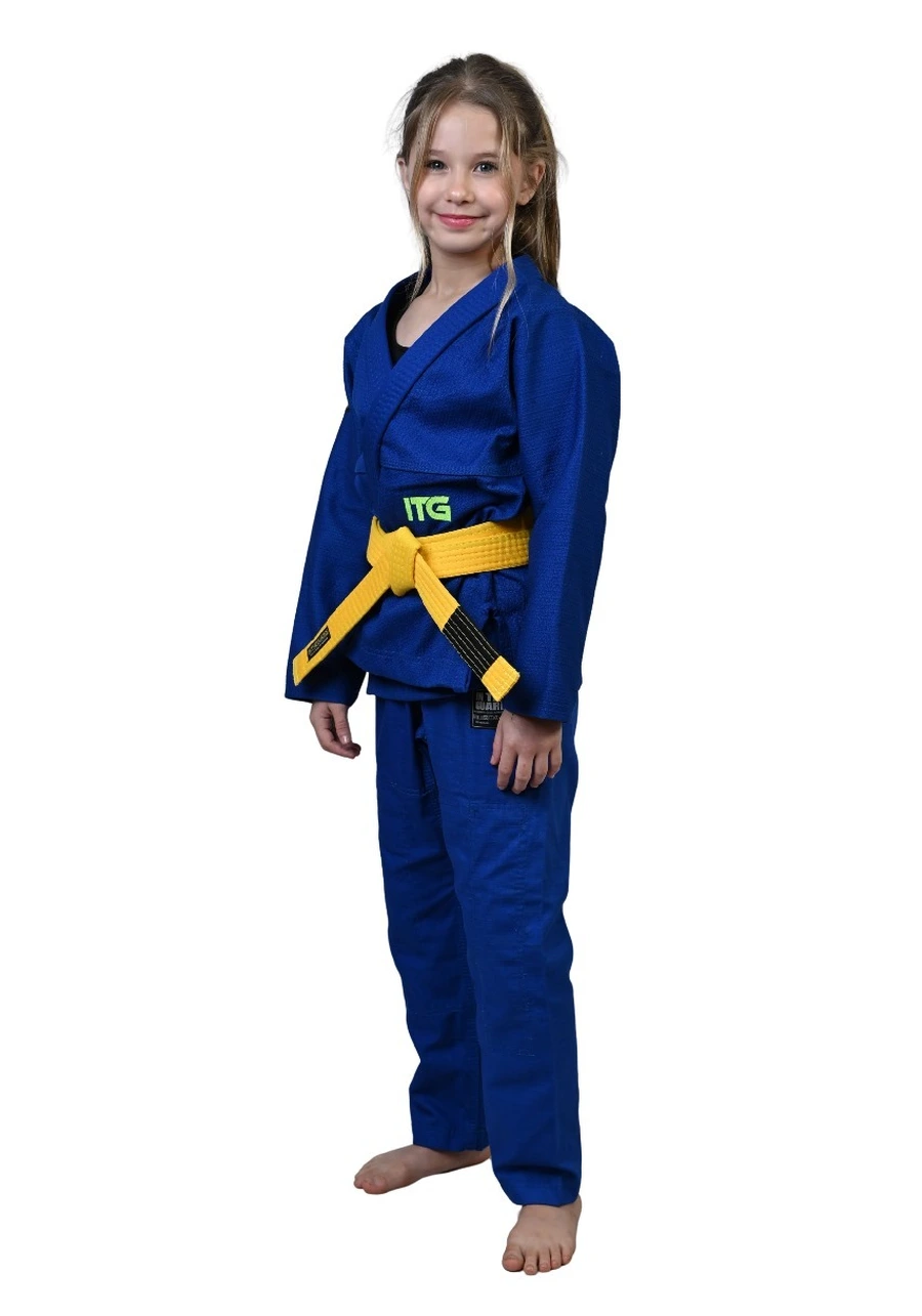 Kimono Infantil Feminino In The Guard Green Azul