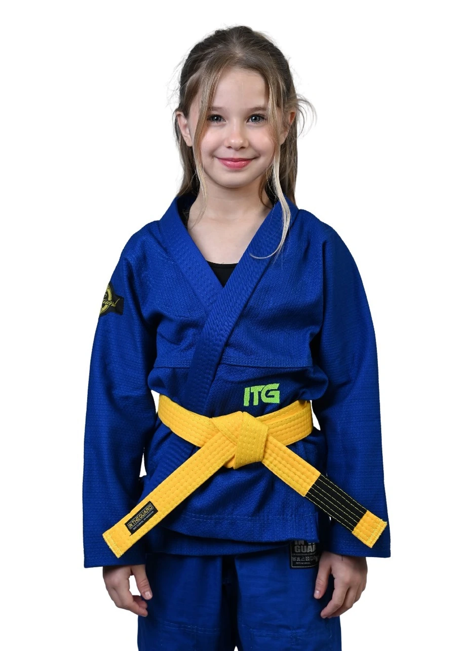 Kimono Infantil Feminino In The Guard Green Azul