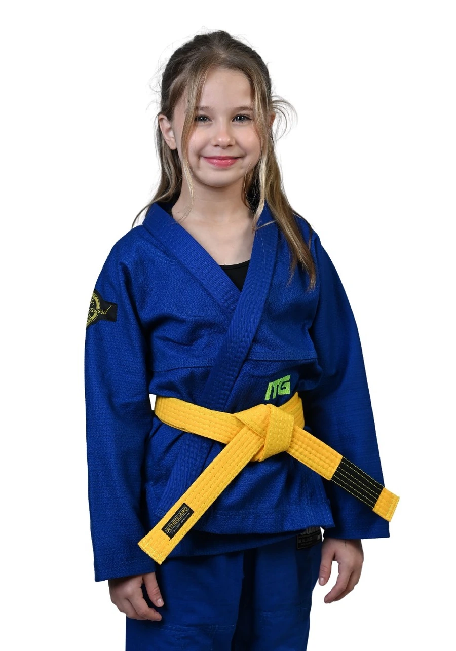 Kimono Infantil Feminino In The Guard Green Azul
