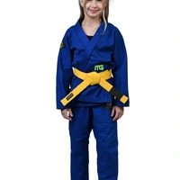 Kimono Infantil Feminino In The Guard Green Azul - imagem 1