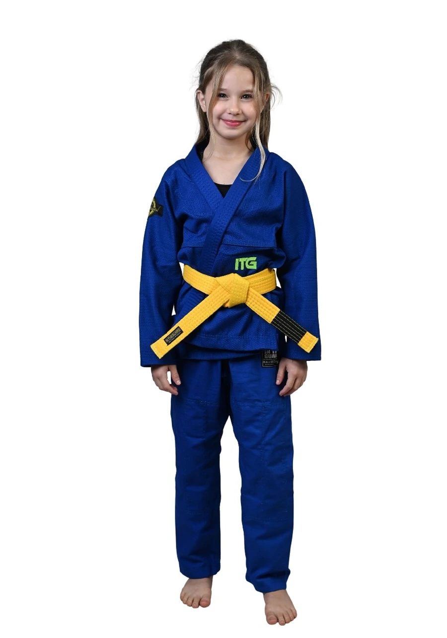 Kimono Infantil Feminino In The Guard Green Azul