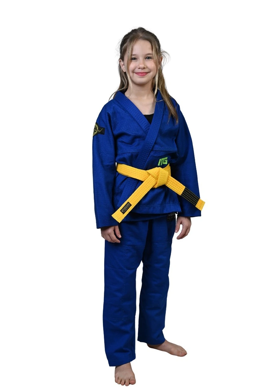Kimono Infantil Feminino In The Guard Green Azul