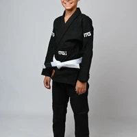 Kimono Infantil In The Guard Xadrez Preto - imagem 5