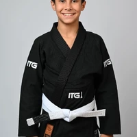 Kimono Infantil In The Guard Xadrez Preto - imagem 2