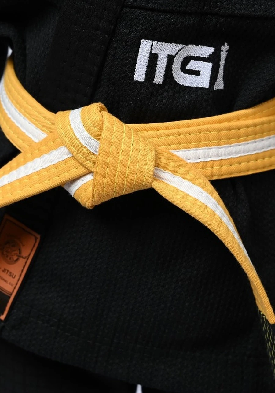 Kimono Infantil Feminino In The Guard Xadrez Preto