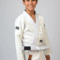 Kimono Infantil In The Guard Xadrez Branco - imagem 4