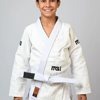 Kimono Infantil In The Guard Xadrez Branco - imagem 3