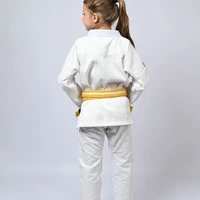 Kimono Infantil Feminino In The Guard Xadrez Branco - imagem 5