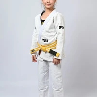 Kimono Infantil Feminino In The Guard Xadrez Branco - imagem 9