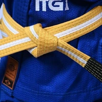 Kimono Infantil Feminino In The Guard Xadrez Azul - imagem 4