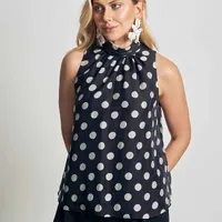 BLUSA POÁ GOLA ALTA PRETO - imagem 2